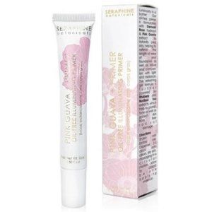 SERAPHINE BOTANICALS Pink Guava + Primer Illuminating Primer Full Size 15ml NEW